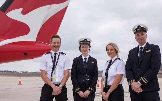 Qantas Group to help get more females and indigenous Australians on the flight deck  
