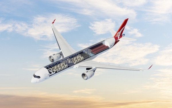 Qantas unveils &lsquo;Project Sunrise&rsquo; First Class and Business Class cabins