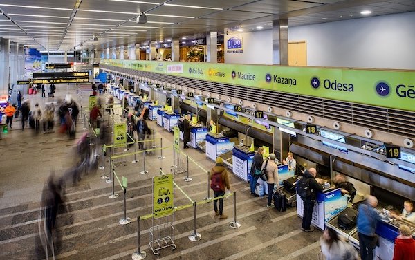 Riga Airport closes the year with a drop of more than 74% in passenger numbers 