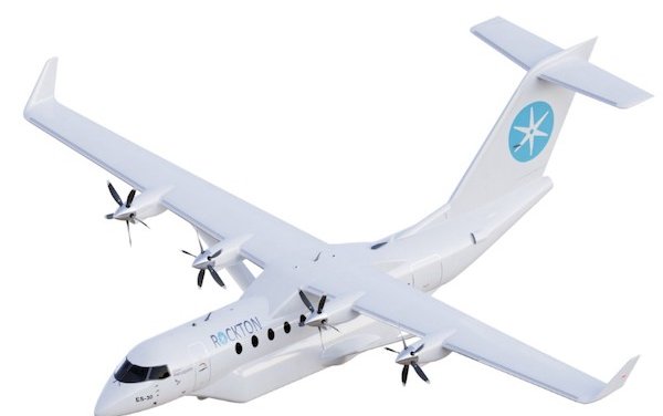 Rockton entered in a LOI to acquire up to 40 new electric ES-30 aircraft 