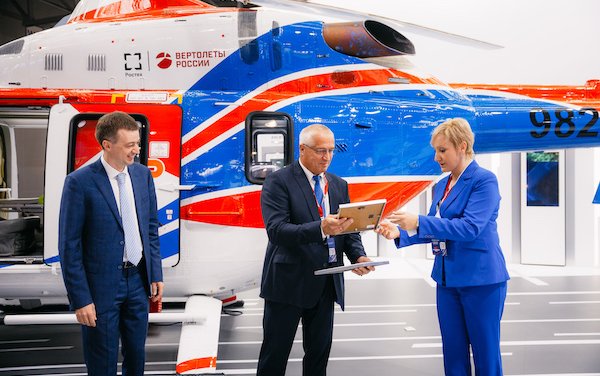 Rosaviatsiya certified electronic documentation for Ansat helicopters