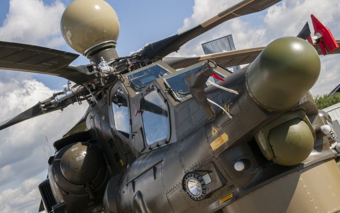 Russian Helicopters showcases upgraded Mi-28NE Night Hunter attack helicopter at Army-2018 forum