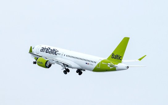 Self-isolation rules - airBaltic carried less passengers in August