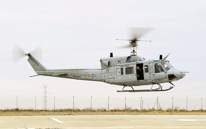 SENER Delivers the First Helicopter to the Spanish Navy of the AB212 Life Extension Program