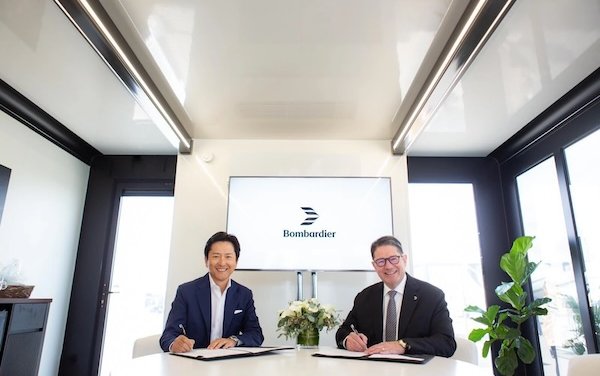 Sojitz Corporation orders two aircraft from Bombardier, strengthening trans-pacific business aviation in Asia 