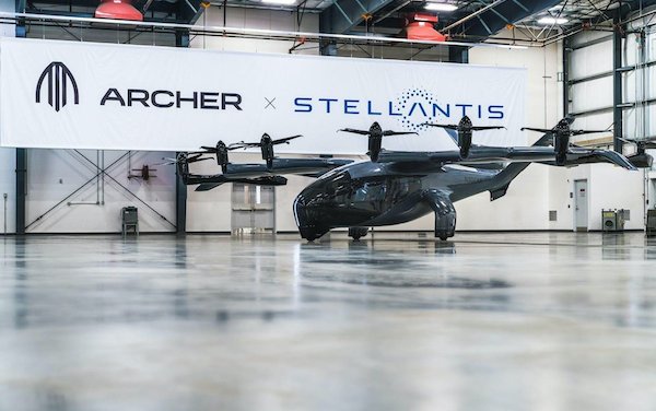 Stellantis & Archer host European debut of Midnight eVTOL aircraft at Paris Air Show