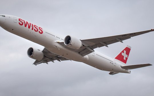 SWISS equips entire Boeing 777-300ER fleet with AeroSHARK