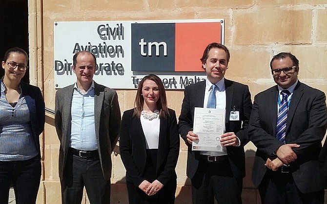 TAG Aviation has been granted a Maltese AOC