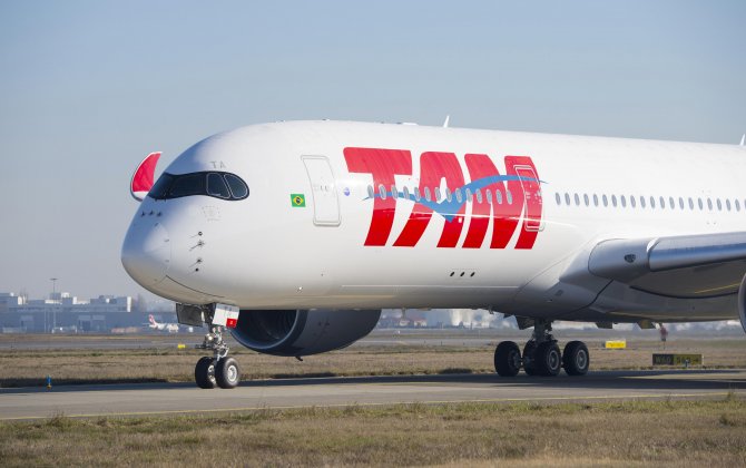 TAM Airlines&rsquo; first Airbus A350 XWB lands in Brazil