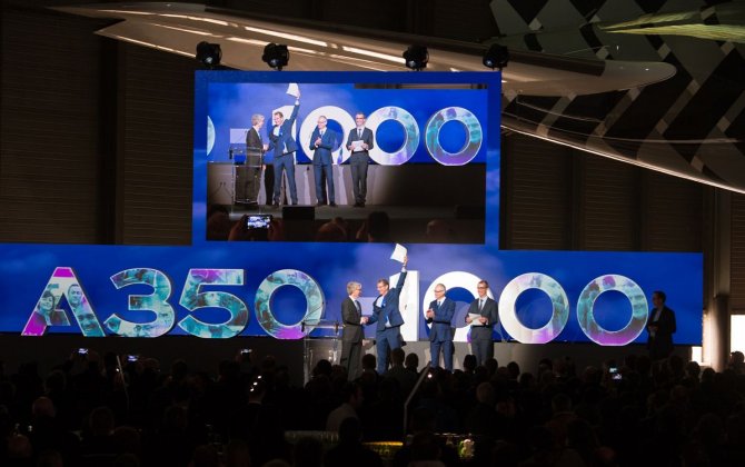 The A350-1000 is certified for airline service