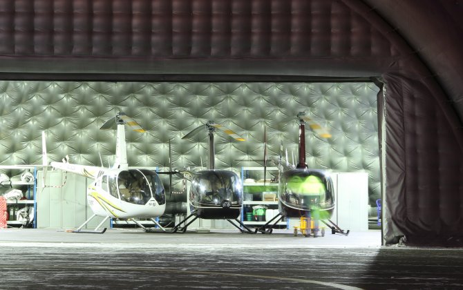 The largest in Russian capital "Heliport Moscow" summed up 2015