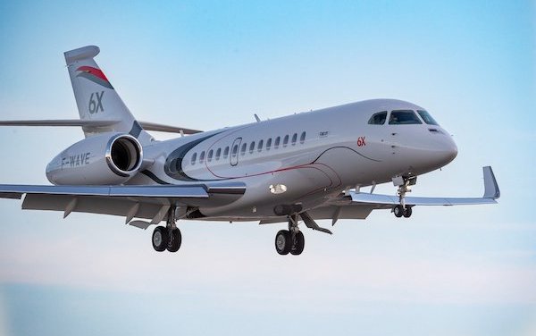 Transport Canada type certified Dassault Falcon 6X PW812D engine  
