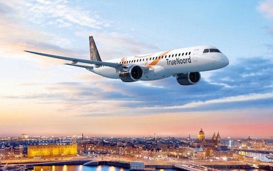 TrueNoord places firm order for 20 Embraer E195-E2 aircraft and secures purchase rights for up to 30 additional jets