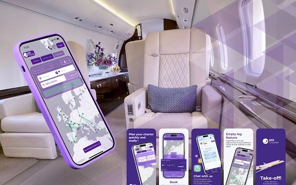 UAS International Trip Support launch air charter App 