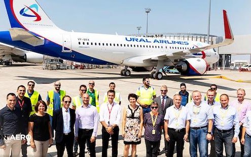 Ural Airlines Receives First of Three A320neo Aircraft from CDB Aviation