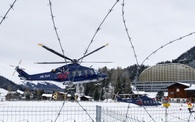 We brought an antenna to Davos to track private air travel, and here&rsquo;s what we found