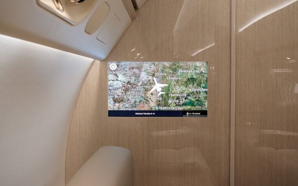 Yingling Aviation installs its first Collins Aerospace High-Definition Venue cabin management system
